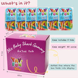 Halal Mix Baby Shark Gummy | 6 Pack Bundle (6x7 oz Tubs) | Assorted Color Shark-Shaped Gummy Candy| Resealable Tubs in Bulk with Display Box | Halal