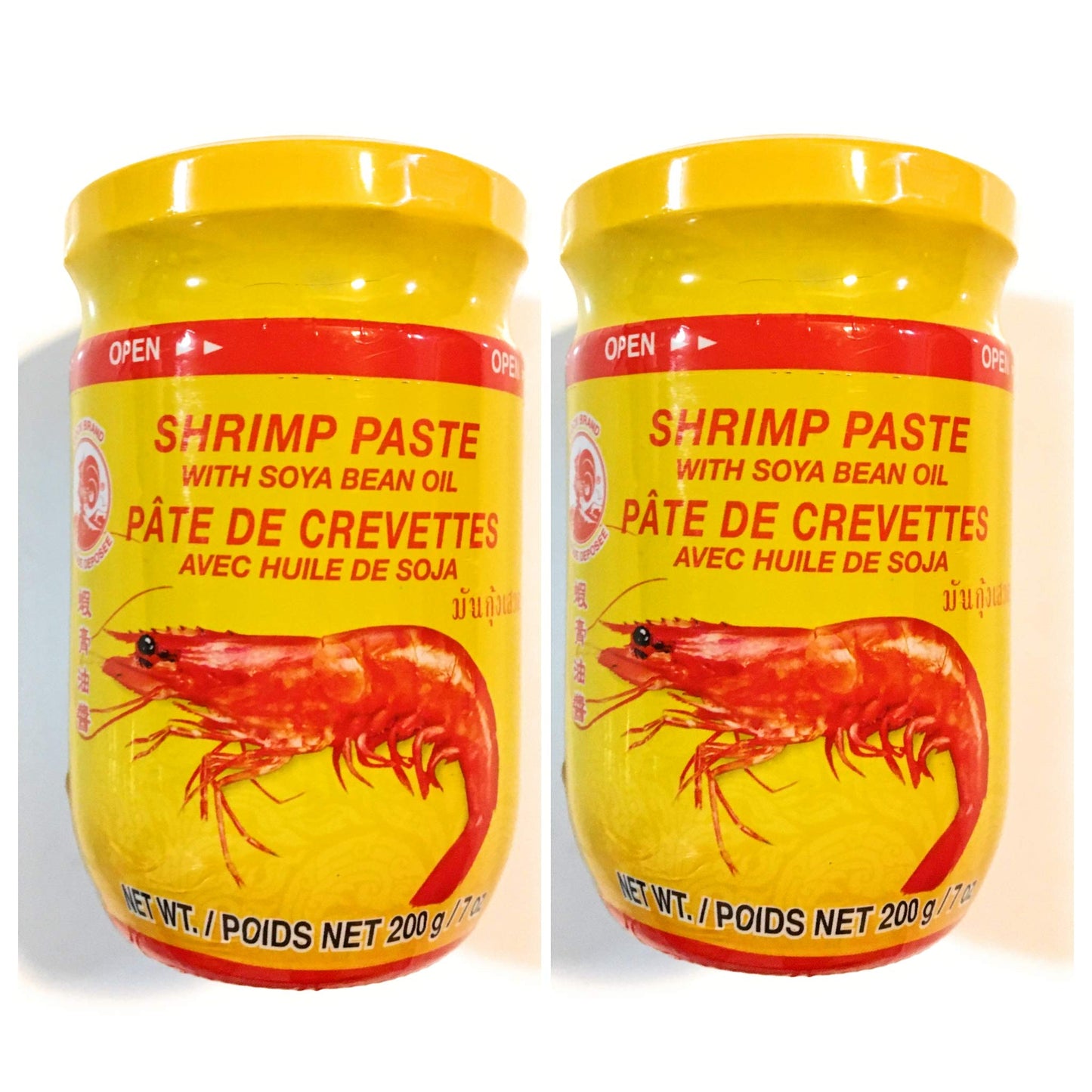 Cock Brand Shrimp Paste With Soya Bean Oil 7 Oz(2 Pack)????