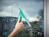 Leifheit Hand Window Squeegee Wiper with Rotation, 28 cm