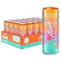 Alani Nu ORANGE KISS Ice Sugar Free, Low Calorie Energy Drinks | 200mg Caffeine | Antioxidants | Biotin, B Vitamins | Zero Sugar | 15 Calories or Less