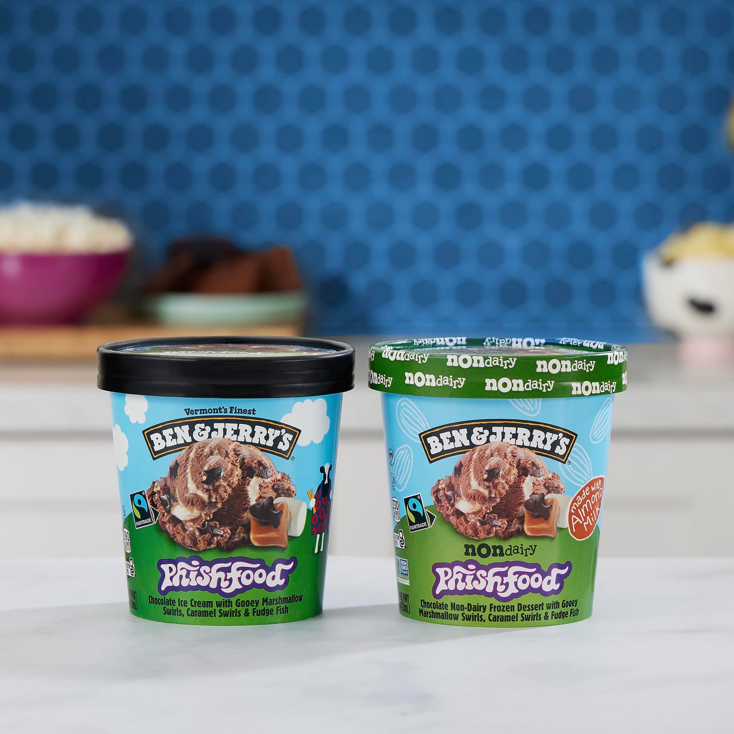 Ben & Jerry's Phish Food Chocolate Ice Cream 16 oz