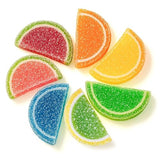 NY Spice Shop Assorted Fruit Slices Candy - 8 Ounce Assorted Chewy Fruits Slices Jelly Candy - Tropical & Citrus Flavors Jelly Fruits Bulk Candies