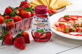 Fabbri Gourmet Dessert Sauce, Strawberry Flavor, Flavoring sauce for Ice Cream, Desserts and hot and cold Beverages, Made in Italy, 7.9oz bottle