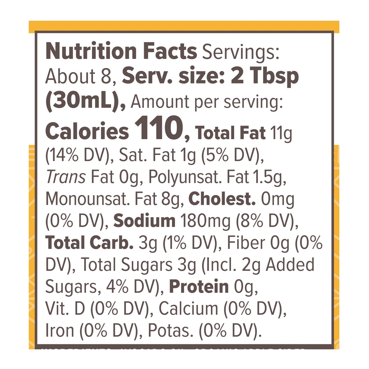 Primal Kitchen Honey Mustard Vinaigrette & Marinade Salad Dressing made with Avocado Oil, Certified Paleo & Keto Certified, 8 Fluid Ounces