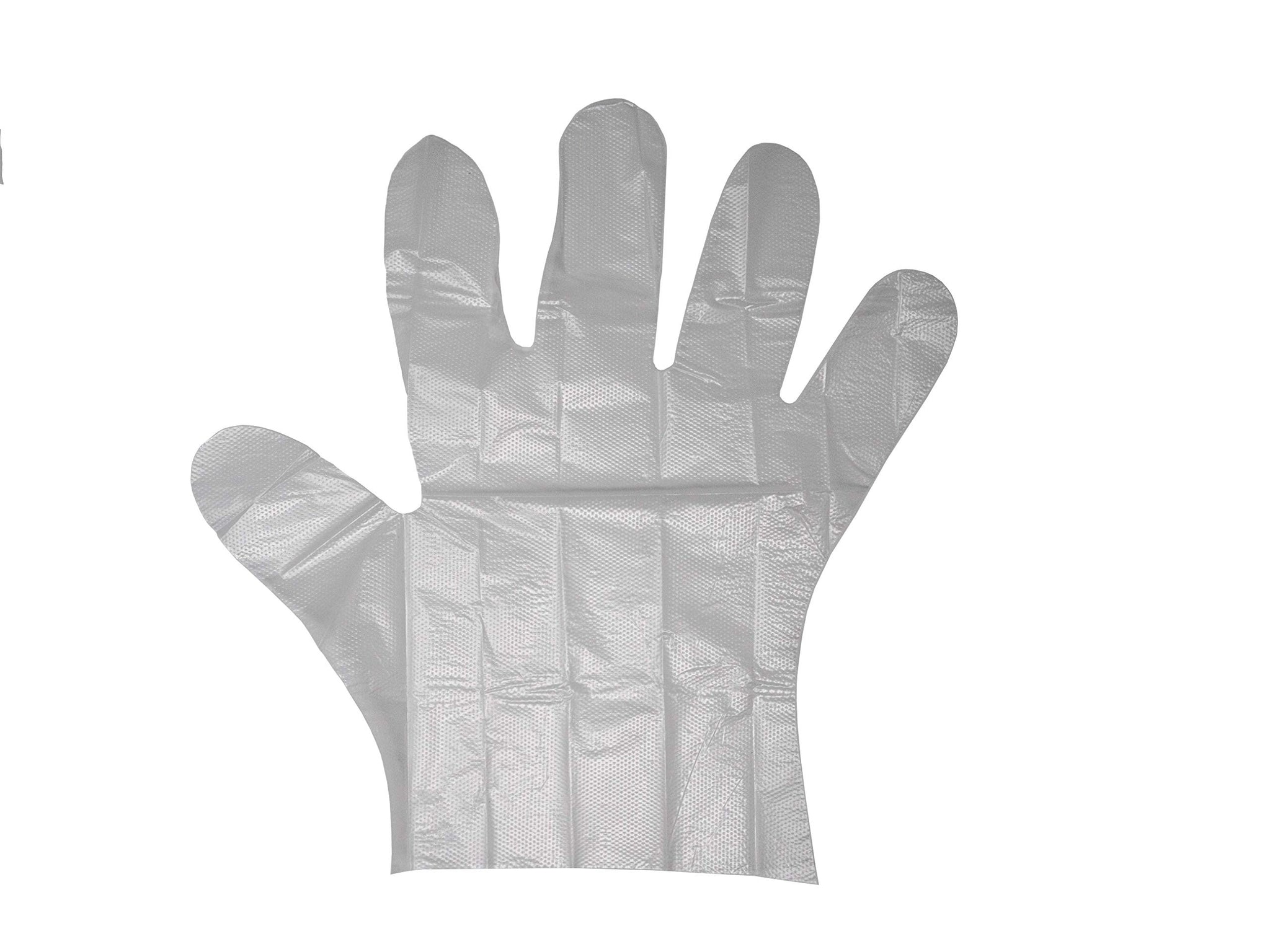 Hyrax Trading Disposable Polyethylene PE Gloves Individually Wrapped in Pairs (1000 pairs/2000 gloves - One Size Fits All) Prefolded Prepackaged
