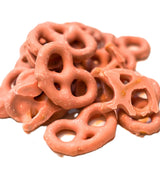 Strawberry Yogurt Covered Pretzels - 1 lb Resealable Bag | Sweet & Crunchy Snack | Fresh Gourmet Pretzel Treats | Perfect for Gifting, Parties
