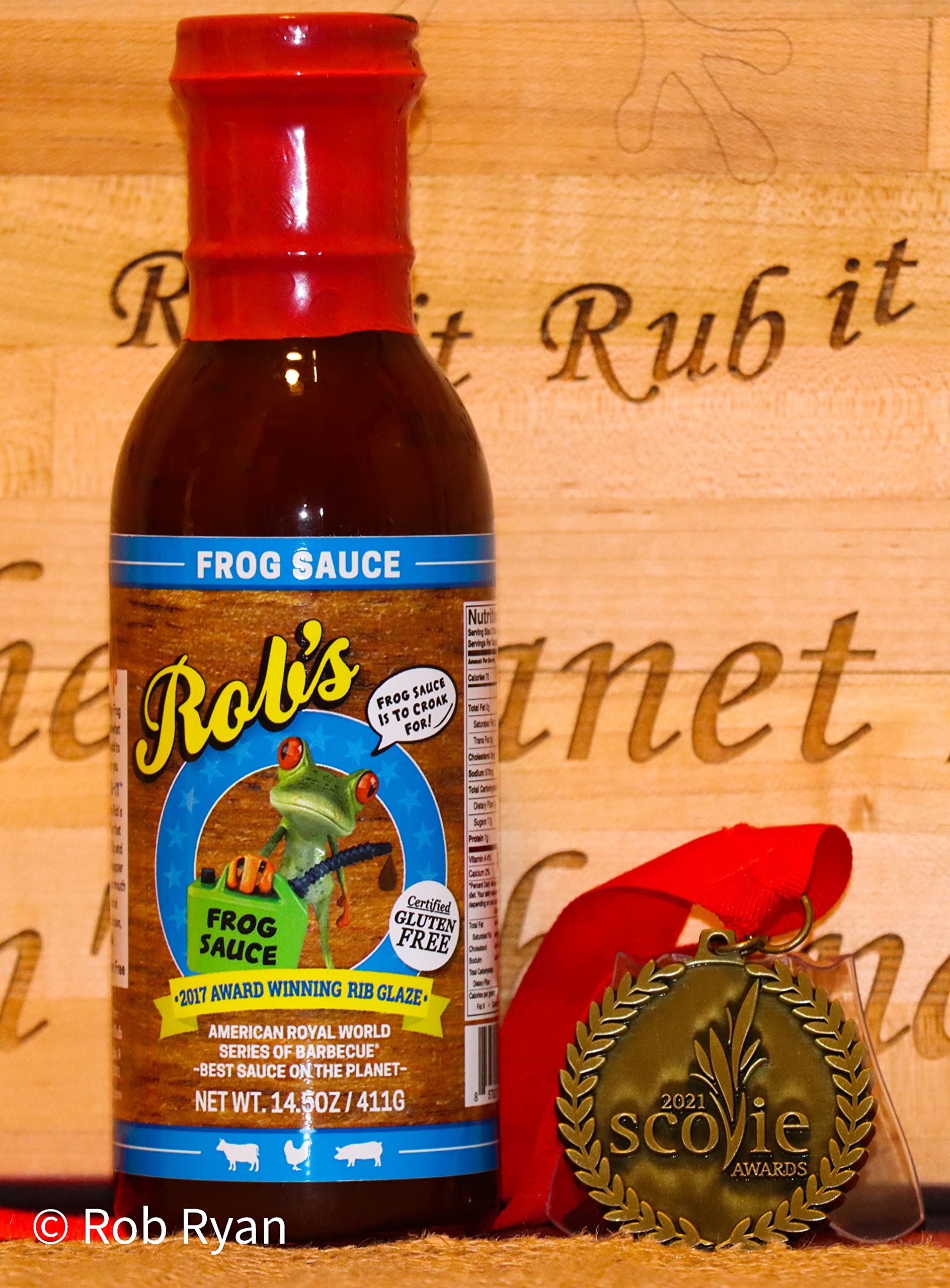 Robs Smokin Rub Frog Sauce