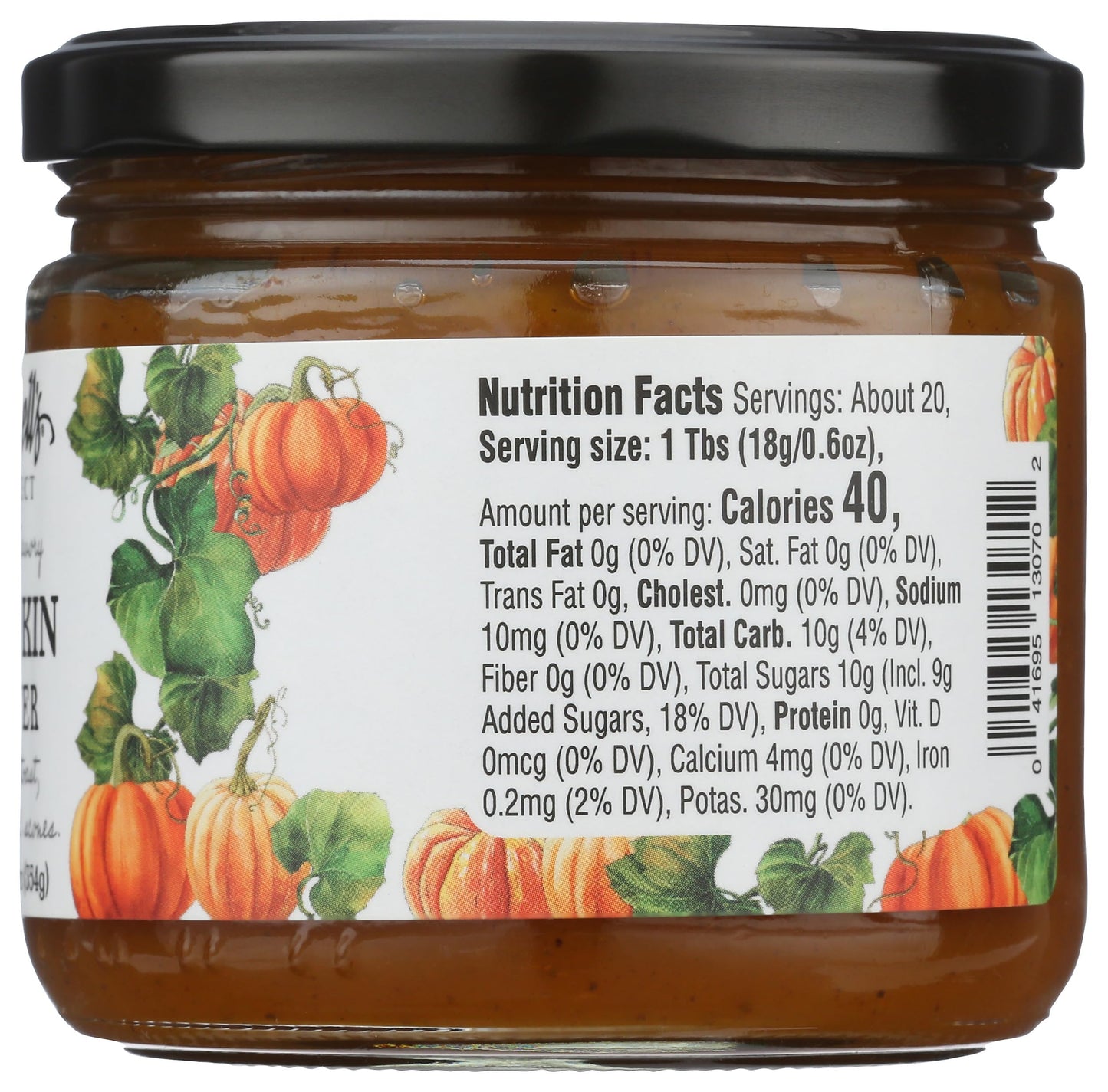 Braswell’s Gourmet Pumpkin Butter - Small-Batch, Renowned Specialty, Made in USA, Since 1946 (12.5oz)
