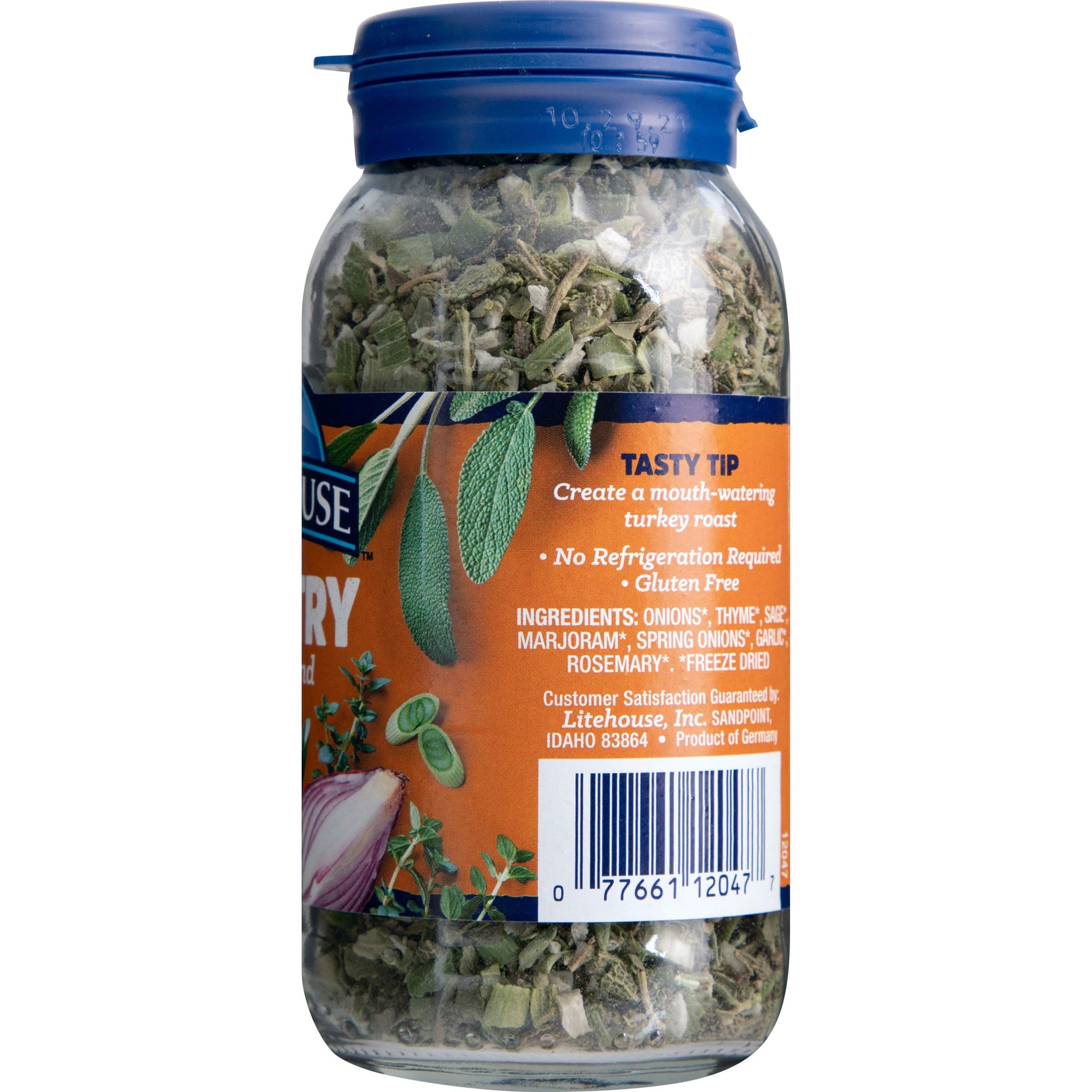 Litehouse Freeze-Dried Flavors Variety Herb Blend Pack, (Italian, Poultry, Salad Dressing Herb Blend,) - Organic Spice, Non-GMO, Gluten-Free - 3-Pack