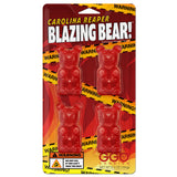 Big Bear!™ - 4 Pack of Hot and Spicy Gummy Bears from GGB Candies (Carolina Reaper)