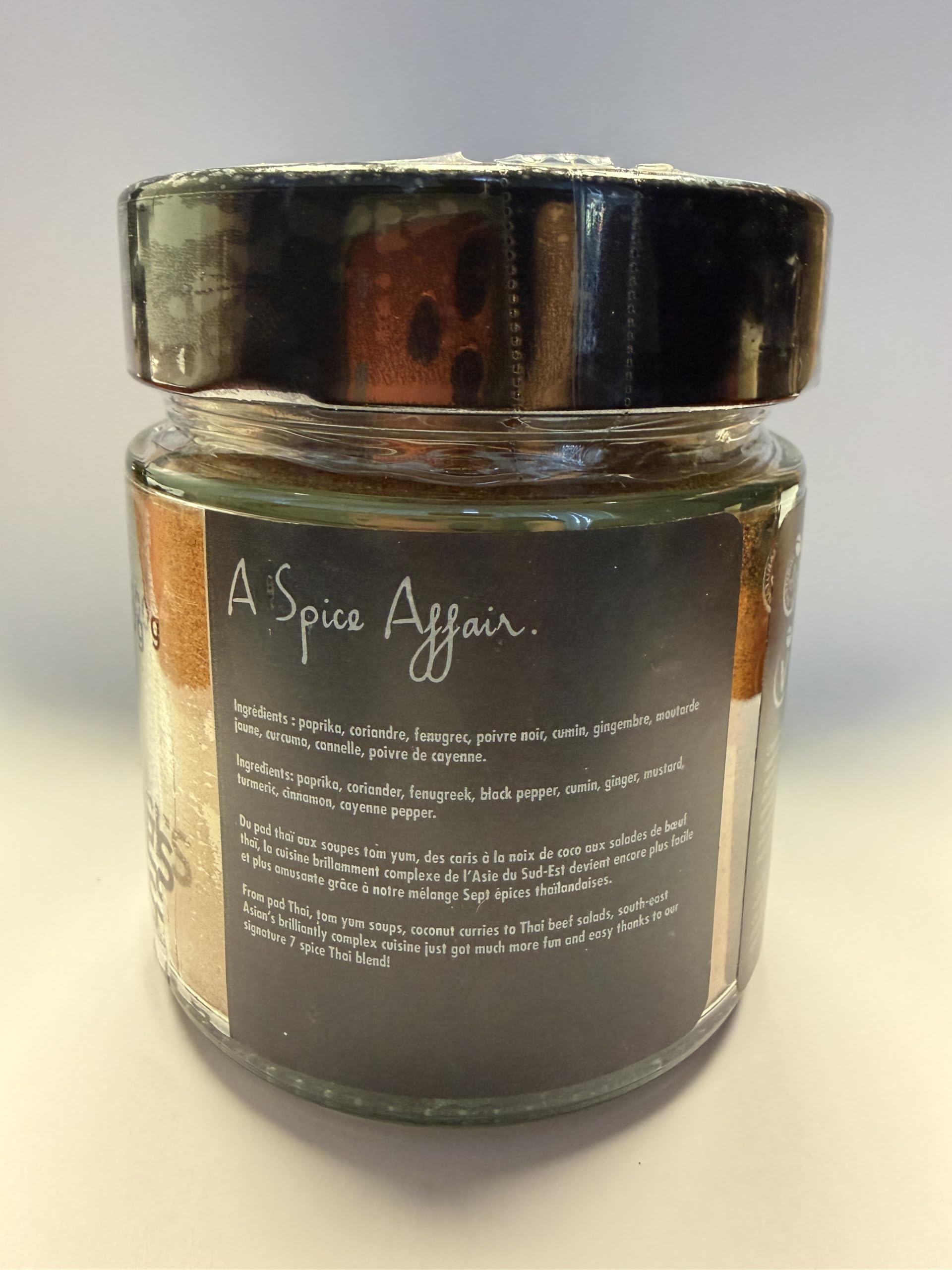 A Spice Affair’s Thai Seven Spices | Vibrant, Aromatic & Sweet-Spicy Thai-Inspired Blend | All-Natural, Non-GMO, Filler-Free | Perfect for Stir-Fries