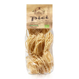 Morelli Pici Pasta di Toscana - Italian Gourmet Organic Pici Noodles - Thick Organic Pasta Nests Made in Italy from Durum Wheat Semolina - 17.6oz