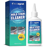 EcoEgret Mold Stain Remover Gel (5 Fl Oz), Multifunctional Mold Stain Remover, Heavy Duty Stain Gel Cleaner for Front Loader Washing Machine Seal