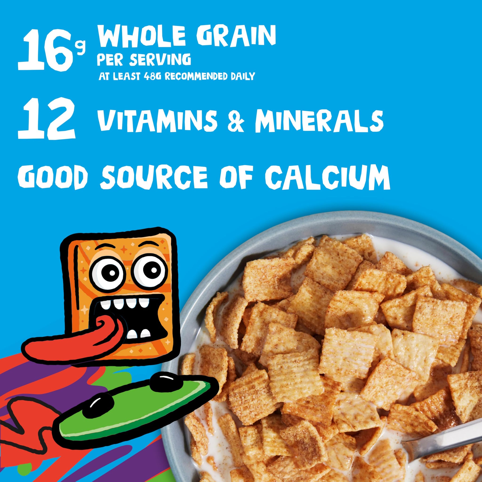 Cinnamon Toast Crunch Breakfast Cereal, Crispy Cinnamon Cereal, Giant Size, 27 oz