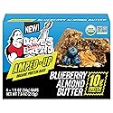 Dave's Killer Bread Amped-Up Blueberry Almond Butter Organic Protein Bars, 4 Count