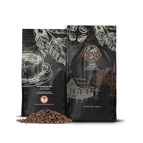 Cafe Ñeñito 100% Arabico Molido Puerto Rico (16 onzas) Tostado Medio
