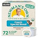 Newman's Own Organics Special Blend Keurig Single-Serve K-Cup Pods, Medium Roast Coffee, 72 Count