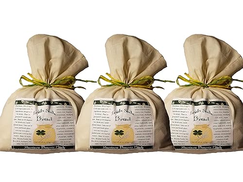 Bounty Foods Irish Soda Bread Mix 23 oz 3 Pack - Handcrafted in Montana, Traditional Recipe, Rustic Artisan Quick Bread Kit in Western-Style Bag