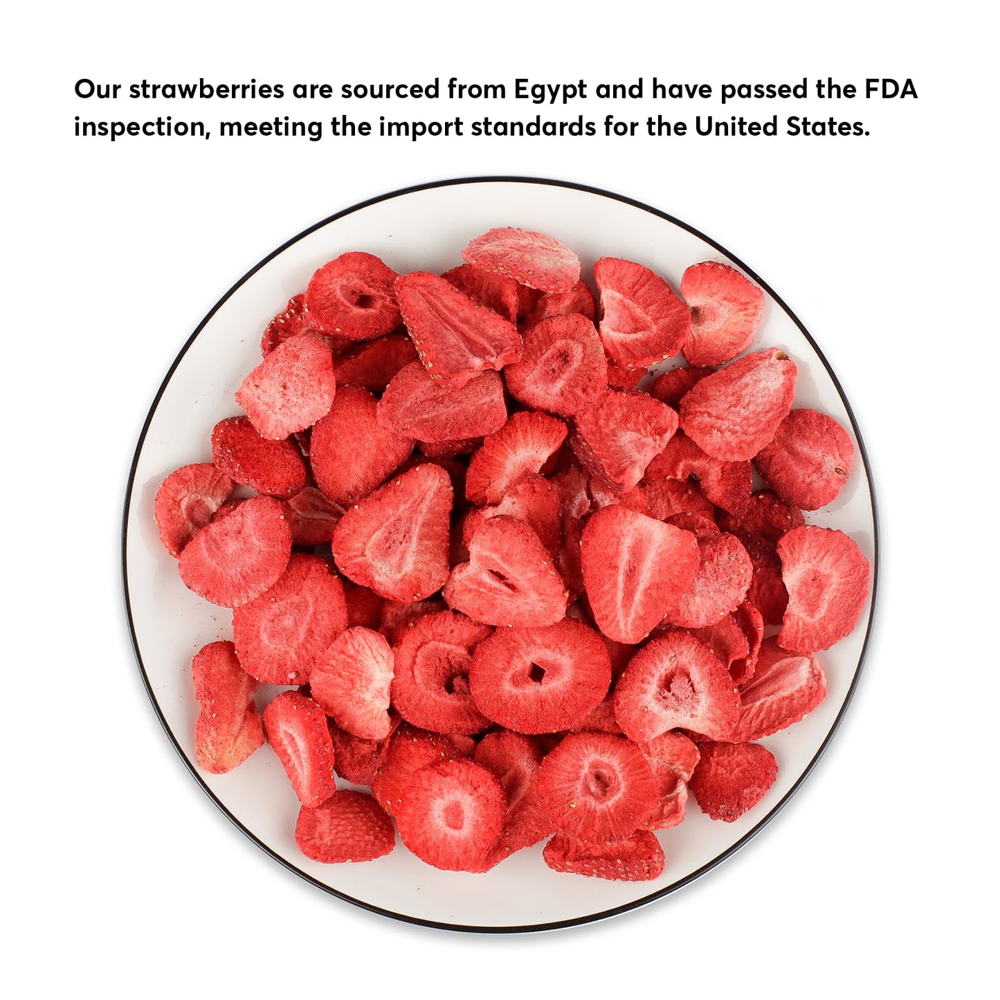 ONETANG Freeze-Dried Fruit Strawberry, 10 Pack Single-Serve Pack, Non GMO, Kosher, No Add Sugar, Gluten free, Vegan, Holiday Day Gifts, Healthy Snack