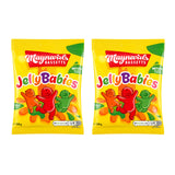 Maynards Bassetts Jelly Babies 130g (Pack of 2), Fruity Sweets