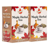 Turkey Hill Sugarbush Premium 100% Pure Canadian Maple Infused Herbal Tea, 2 Pack