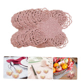 CIYODO 50pcs Hollow Design Chocolate Paper Holders Decorative Candy Cups for Weddings Parties Unique Chocolate Wrapping for Desserts Practical
