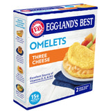 Salutem Vita - Three Cheese Omelets, Gourmet Breakfast Gift Set - Pack of 4