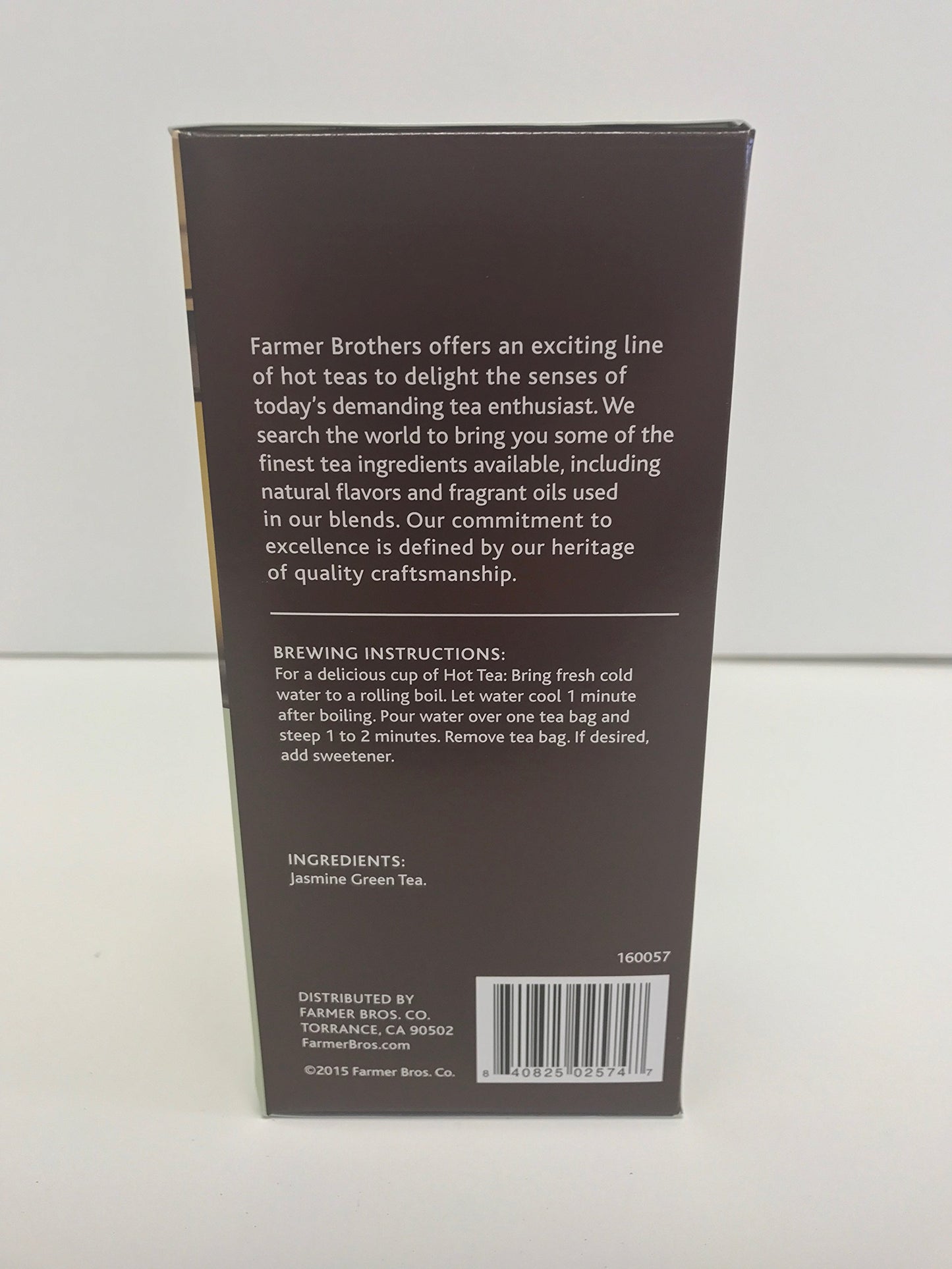 Farmer Brothers Premium: Jasmine Green Tea - 2/25 ct boxes
