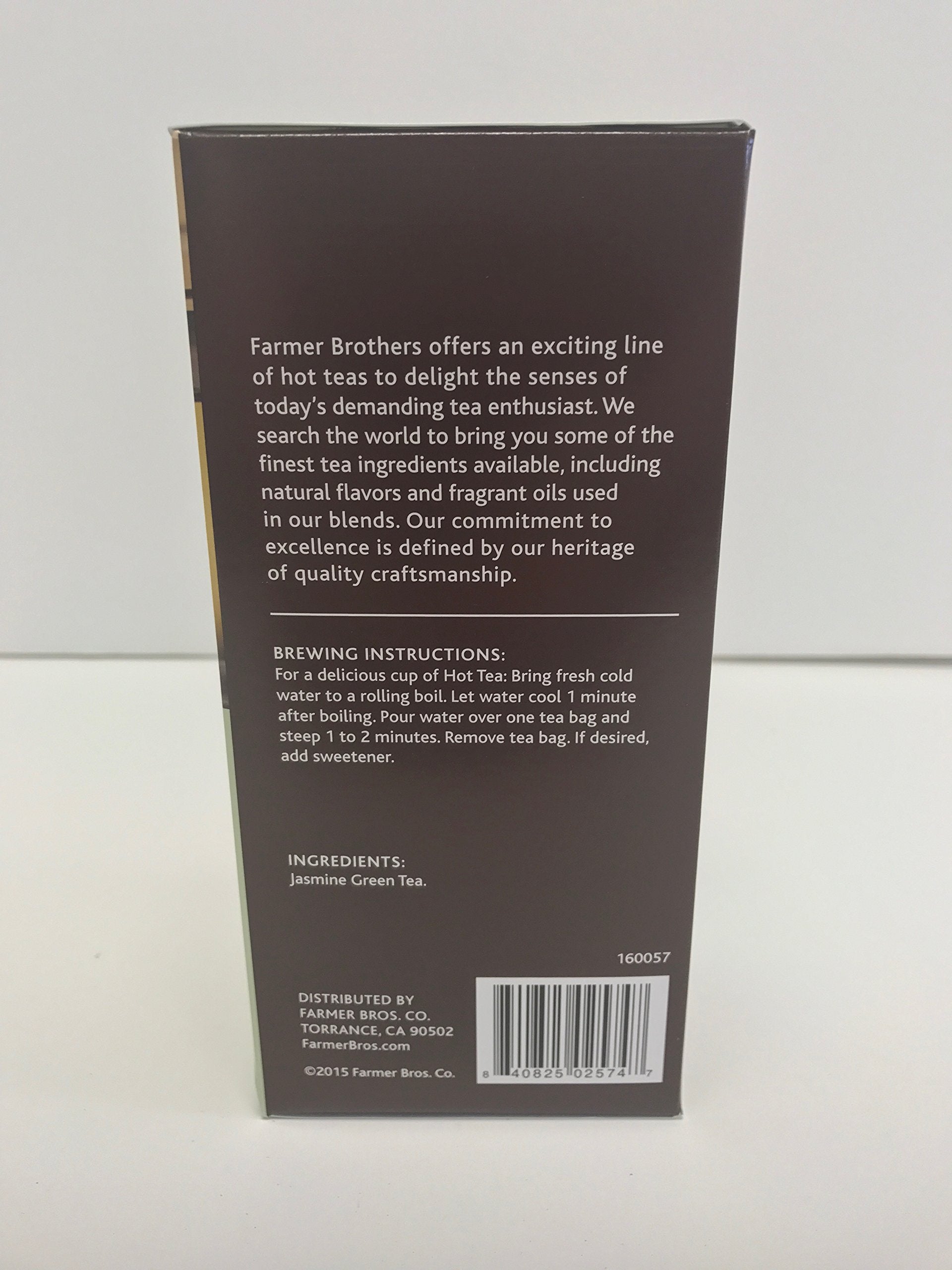 Farmer Brothers Premium: Jasmine Green Tea - 2/25 ct boxes