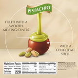Lindt LINDOR Pistachio Milk Chocolate Candy Truffles, 8.5 oz. Bag (Pack of 2)