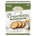 La Panzanella Garlic and Parmesan Bruschetta Crackers - Italian-inspired Toasts, For Soups, Dips, Spreads or Snacks, 4.23oz (120g)