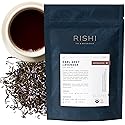 Rishi Tea Earl Grey Lavender Loose Leaf Pure Black Tea - Organic with Bergamot Oil and Lavender Flowers, Energizing & Caffeinated - 4 Ounces, 12+
