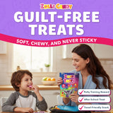 Zaffi Taffy Sugar Free Candy - Dye Free, Keto & Diabetic-Friendly, Dentist-Approved Treats for Kids (Natural Fruit Flavor, 3 oz)