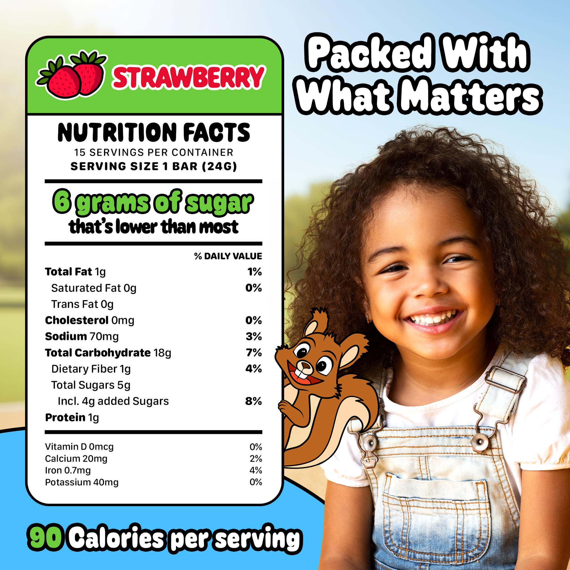 Snakkidz Organic Chewy Granola Bars for Kids, Allergen-Free, Nut-Free, Gluten-Free, Low Sugar Snack Bars Made with Avocado Oil, Individually Wrapped