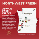 Oregon Growers, Marionberry Jam, Strawberry Jam, & Red Raspberry Jam Variety Pack - Marionberry Preserves, Strawberry Preserves, Red Raspberry