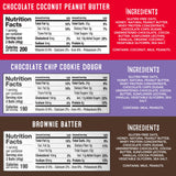 simplyFUEL Whole-Food Protein Balls Variety Pack (Ultimate) - 8 g High-Protein, Gluten-Free, Healthy Snack for Adults & Kids (1.6 oz - Pack of 10)
