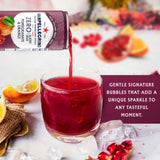 Sanpellegrino Italian Sparkling Drink, Zero Sugar, Pomegranate And Orange, 6 Cans, 11.15 Fl Oz Can