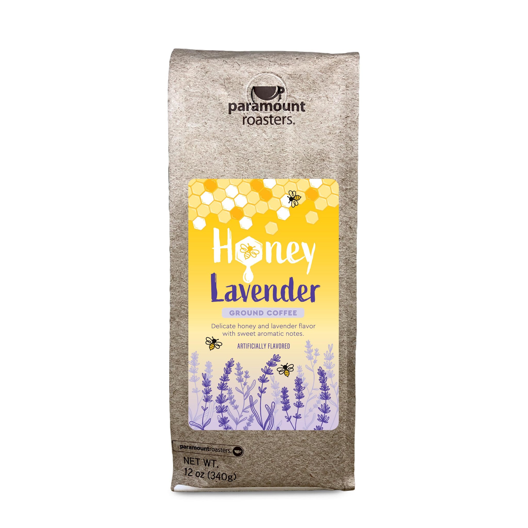 Paramount Roasters Honey Lavender Ground Coffee, 12 oz Bag