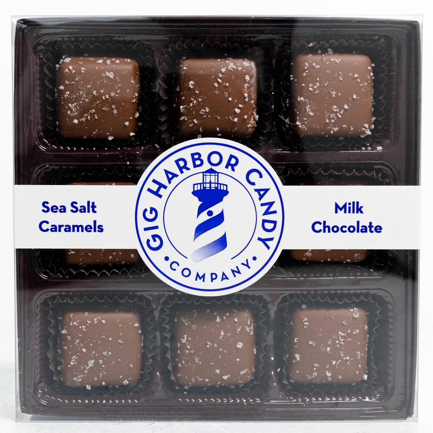 Gig Harbor Candy Company Milk Chocolate Sea Salt Caramels - 6 oz