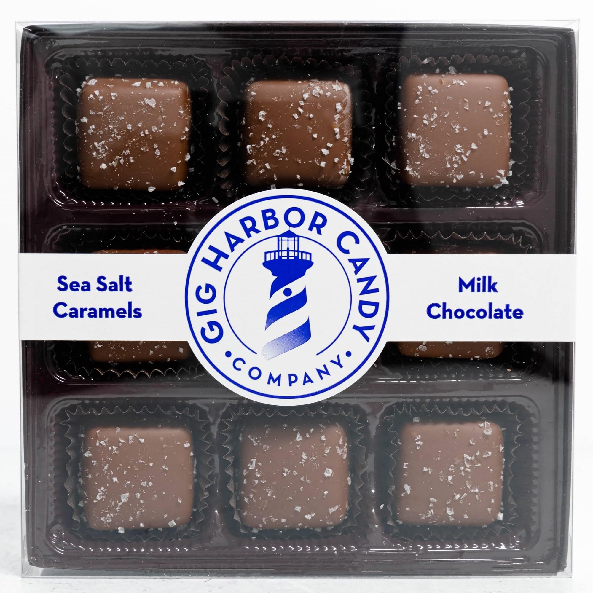Gig Harbor Candy Company Milk Chocolate Sea Salt Caramels - 6 oz