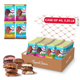 ONLINE EXCLUSIVE - Russell Stover Easter Assorted Chocolate Candy Eggs, 1.3 oz. (Pack of 40) - Marshmallow, Caramel, Truffle, Raspberry Creme - Easter