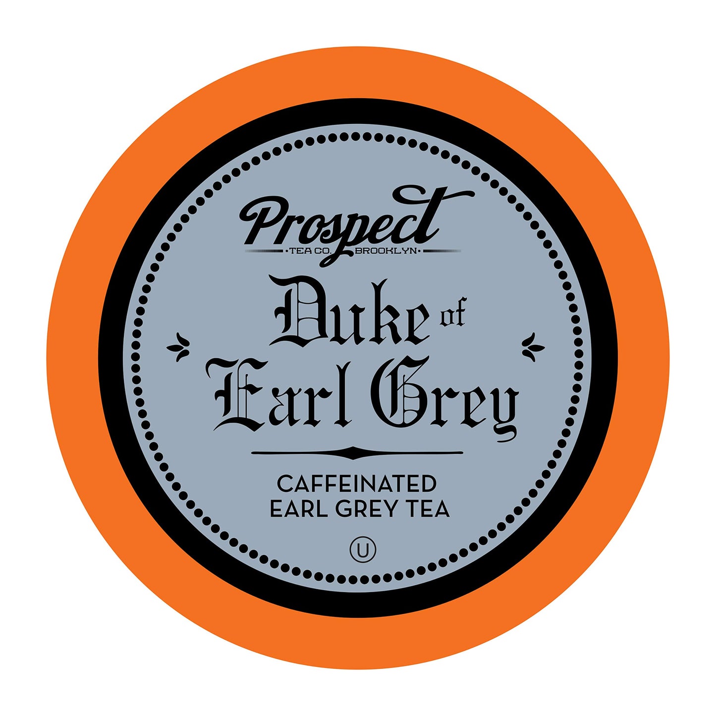 Prospect Tea Co. Duke Of Earl Grey Tea Pods Compatible with K Cup Brewers Including 2.0, 40 Count