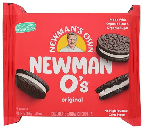 Newman's Own Crème Filled Chocolate Cookies, 13 Ounce