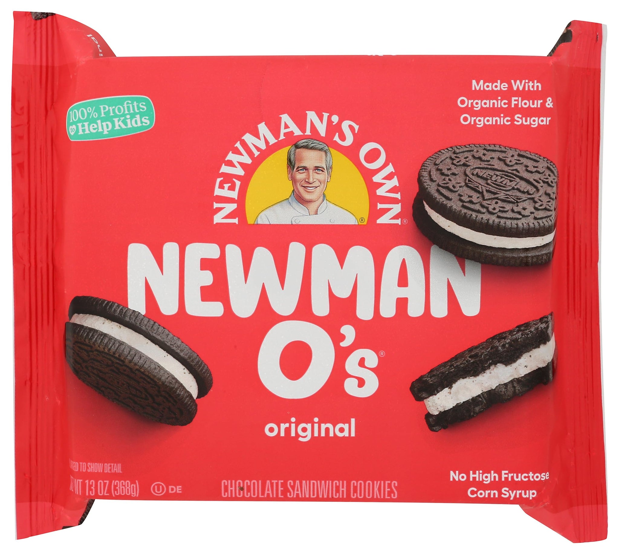 Newman's Own Crème Filled Chocolate Cookies, 13 Ounce