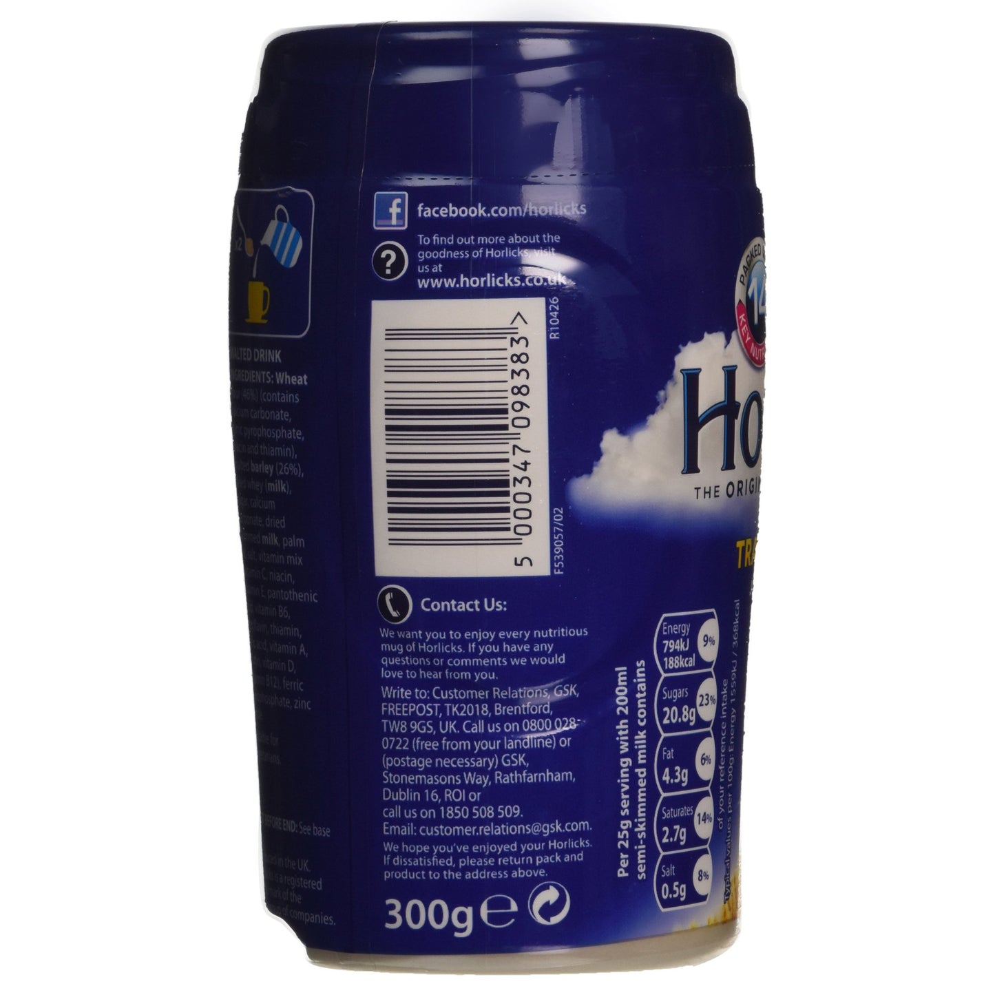 Horlicks Traditional (300g)