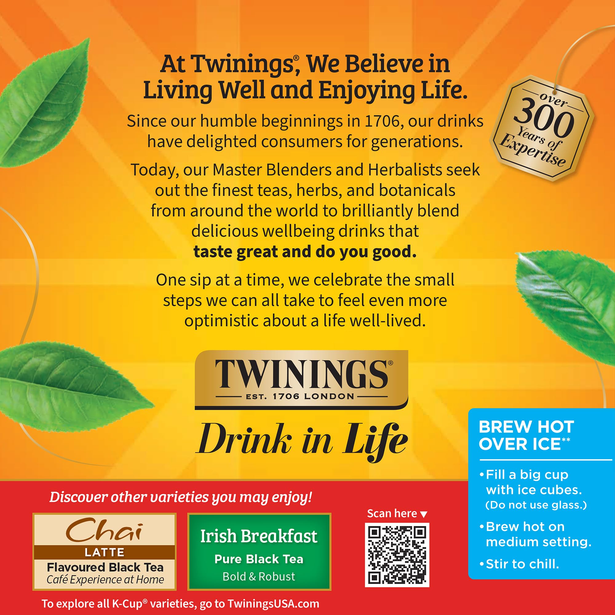 Twinings English Breakfast Black Tea 72 K-Cup Pods for Keurig, 12 Count (Pack of 6) Smooth, Flavourful, Robust, Caffeinated, Enjoy Hot or Iced