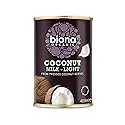 Biona Organic Coconut Milk Light - 9% Fat (400ml) - Pack of 6