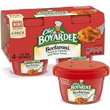 Chef Boyardee Beefaroni, Microwave Meal, 7.5 oz. 4-Count