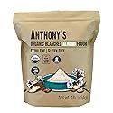 Anthony's Organic Almond Flour, 1 lb, Blanched, Gluten Free, Non GMO, Keto Friendly, Extra Fine, Low Carb