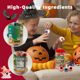 Apexy Sour Eyeball Gummies - with Fruity Liquid Center Eyeball Candy for Halloween, Birthday, Trick Or Treat, Party Candy - Jelly Filled Gummies, Fat